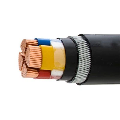 Leegiaeglustav soomustatud toitekaabel